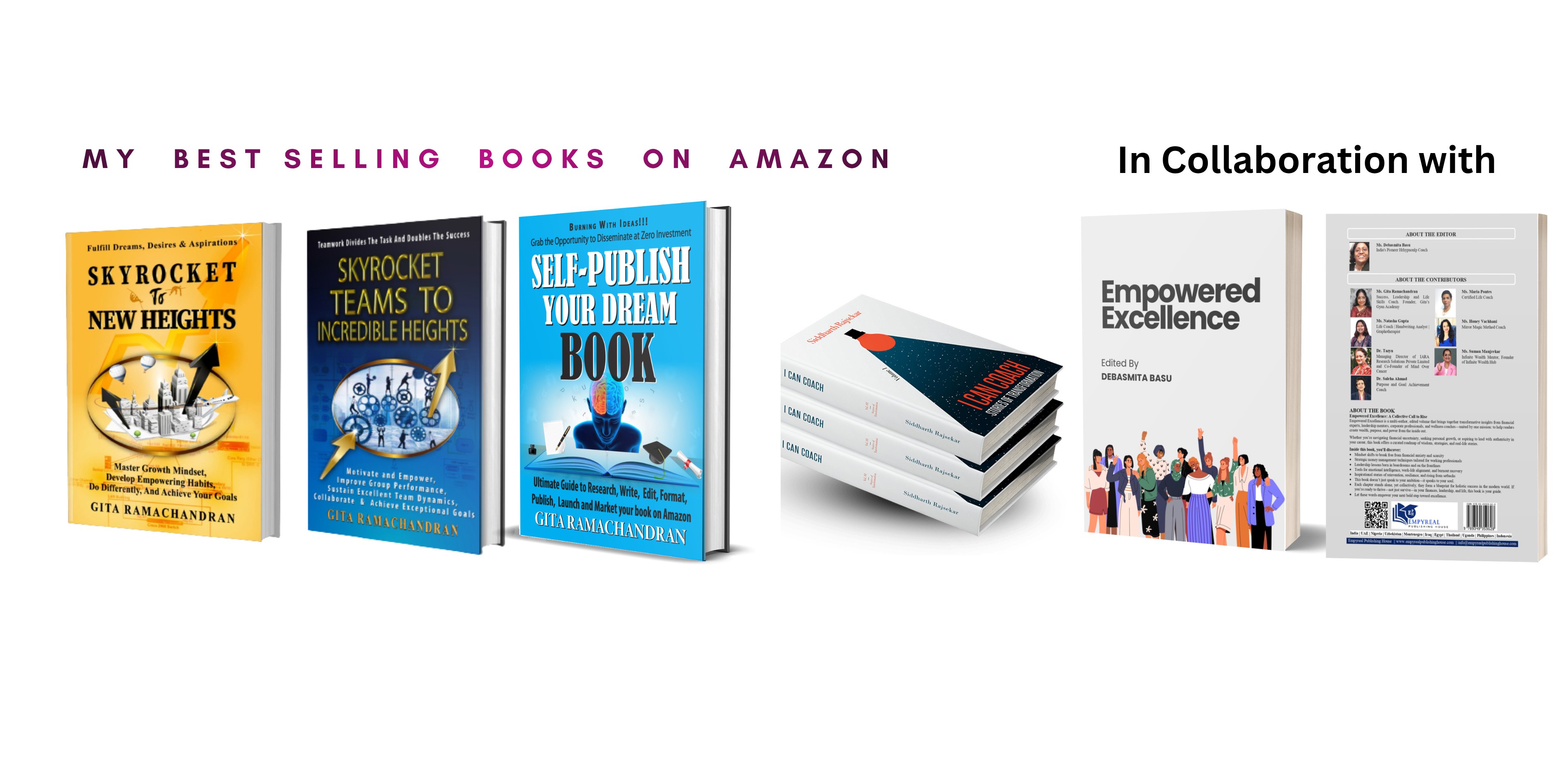 Best Selling Books on Amazon – Skyrocket to New Heights, Skyrocket Teams, Self-Publish Your Dream Book